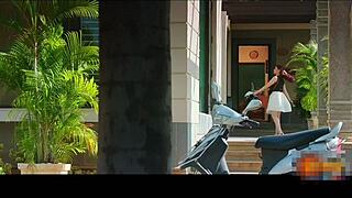 Tamanna shows off her legs in shorts