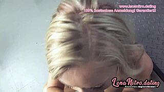 Blonde Cutie Fucks Hard For Hot Facial Cumshot