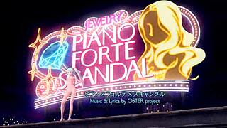 Hatsune miku piano x forte x scandal project diva nude mod full nude with big tits and ass