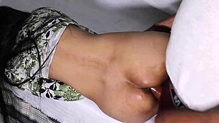 This small stepsister is getting a real fuck. From her big black cock stepbrother.