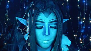 She lives for avatar, dancing beautifully on webcam
