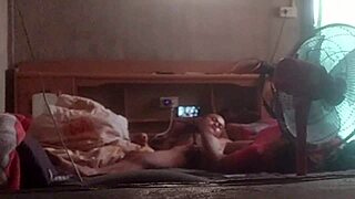 Horny asian girl getting anal assfucking and creampie!