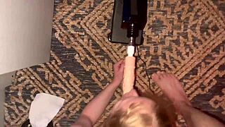 cheetah adora fuck machine and big dick threesome 😈💥