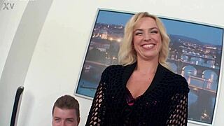 A Black Cock Goes Deep Inside Blonde Housewife Georgina Grey Dtw2831