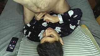 What Happens With Handjob And Cum Mouthful Before Bed?