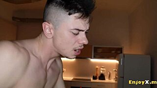 Tommy, how did you get this three-way with busty girls in kitchen?