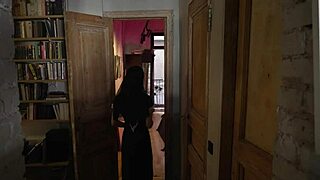 Incubus visits nun in sanctuary for rough anal and blowjob domination