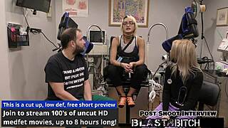 Channy Crossfire's backstage roleplay involves domination and close-up spreading