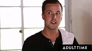 adult time - peeping neighbour watches slutty teen 18+ alex grey fucking her big dick stepdad tommy gunn