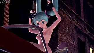 Hatsune miku piano x forte x scandal project diva nude mod full nude with big tits and ass