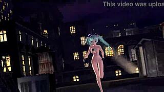 Hatsune miku piano x forte x scandal project diva nude mod full nude with big tits and ass