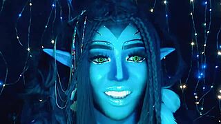 She lives for avatar, dancing beautifully on webcam