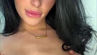 Horny American Student Squirts Intensely