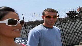 i was horny, ran to mikayla the brunette latina and titty fucked her 😈