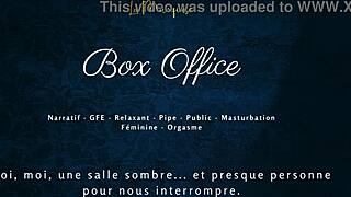 gentle office blowjob
