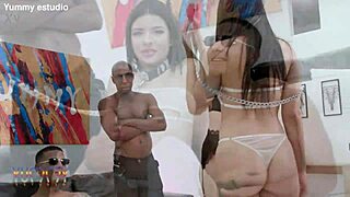 Madison Stil dominates and fists sexy slave Emily White before getting fucked by 3 big cocks in DAP! Pussy and piss drinking!