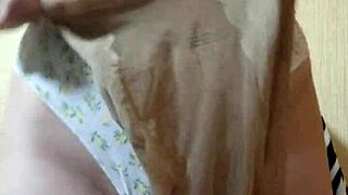 Can I Lick Your Toes, You Sexy Milf In Lingerie?