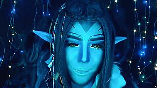 She lives for avatar, dancing beautifully on webcam