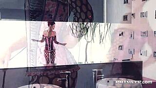 i get dominated by two hard cocks in a group creampie session