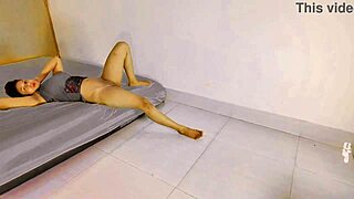 Horny couple engages in passionate fucking with deepthroat and cumshot