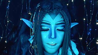 She lives for avatar, dancing beautifully on webcam