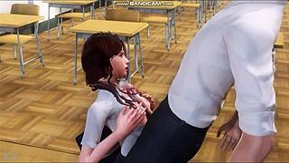 ph brunette suck her teacher classroom