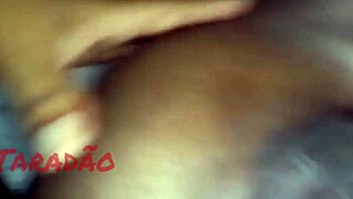 Preta Do Rabo Guloso Gozando Pelo Cuzinho