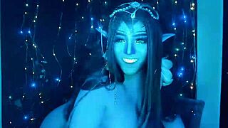 She lives for avatar, dancing beautifully on webcam