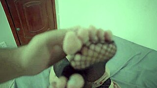 Milf Wife Takes Double Cumshot On Feet From Monster Cocks