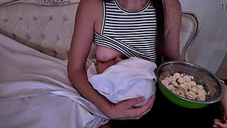 Stepmother Lactates Milk for Adult Stepson