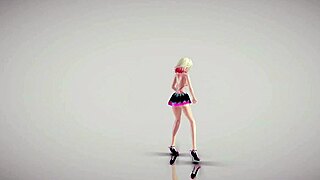 mmd r18 apple pie micro bikini skirt one