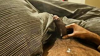 Rishi Bhardwaja plays with his sexy cock