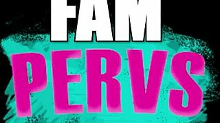 stepmom's big tits flashing at the pool, shocking the family