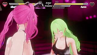 Lesbian Battle 6: Intense Emotions In Masturbation, Fingering, Sex, And Anal.