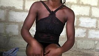 Crazy bitch loved flashing her naked body in g-string to strangers, then dressing up 😜