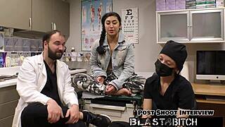 Jasmine Rose's face blasted with cum - can she handle it?