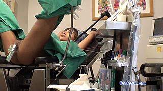 i experiment with eliza shields in latex gloves backstage in florida