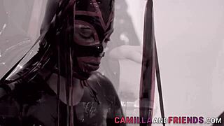 Bang That Shemale In Latex!