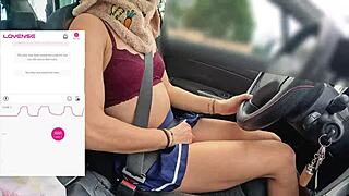 Remote vibrator control during drive.