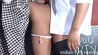 Indian college student fucks in room with hindi dirty talk