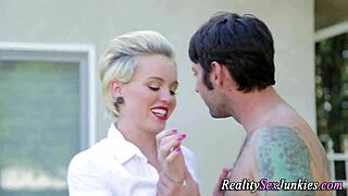 Real Pornstar Drilled In Doggystyle!