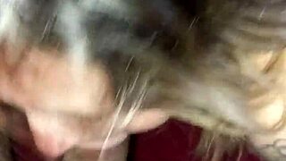 Hard anal pounding and deepthroat in pov view