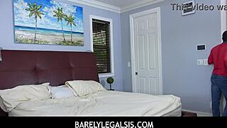 dani and sophia raid stepbro's room for blowjobs