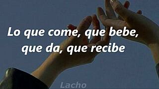 Roberto Carlos sings about bed and table in this Spanish song