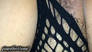 hot filipina milf teaches husband satisfaction