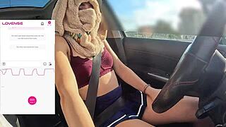 Remote vibrator control during drive.