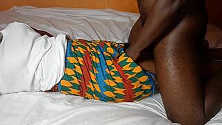 African Student And Teacher Enjoying Themselves!