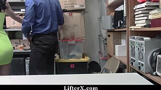 Put her through interrogation, the guard says.