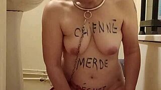 2024 07 24 slave f self-spanking submissive and uro