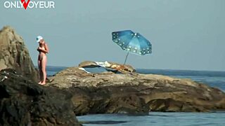 Beach Voyeur Nude Photoshoot Ends With Hardcore Sex Under Sun